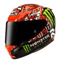 HJC Rpha 12 Quartararo Replica II Mc21 Monster Helm rot...
