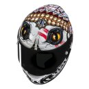 HJC Rpha 12 Skully Mc1 Integralhelm rot weiß