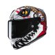 HJC Rpha 12 Skully Mc1 Integralhelm rot weiß