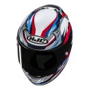 HJC Rpha 12 Dravix Integralhelm Mc21 rot blau weiß
