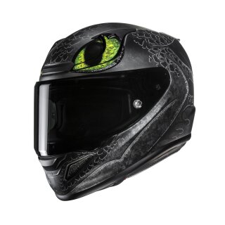 HJC Rpha 12 Toothless II Mc4SF Integralhelm schwarz grün