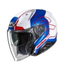 HJC Rpha 31 Dereen Klapphelm Mc21 weiß blau rot