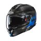 HJC Rpha 91 Carbon Elig Klapphelm Mc2 schwarz blau