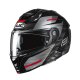 HJC i91 Dusk Motorrad Klapphelm Mc1 schwarz grau rot