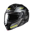HJC i91 Dusk Motorrad Klapphelm Mc3H schwarz grau gelb