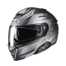 HJC i91 Dusk Motorrad Klapphelm Mc5SF mattschwarz grau