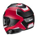 HJC i91 Felio Motorrad Klapphelm Mc1SF mattschwarz rot