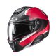 HJC i91 Felio Motorrad Klapphelm Mc1SF mattschwarz rot