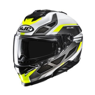 HJC i71 Zest Integralhelm Mc3H weiß schwarz neongelb