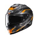 HJC i71 Zest Integralhelm Mc7SF mattschwarz grau orange