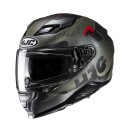 HJC F71 Faco Motorrad Integralhelm Mc1SF matt olive rot