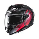 HJC F71 Catos Integralhelm Mc1 schwarz rot grau