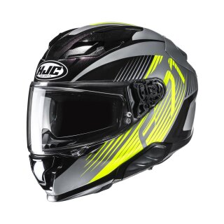 HJC F71 Catos Integralhelm Mc3H schwarz grau neongelb