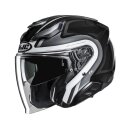 HJC F31 Bask Motorrad Jethelm Mc5 schwarz weiß grau