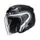 HJC F31 Bask Motorrad Jethelm Mc5 schwarz weiß grau