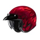 HJC V31 Firo Motorrad Jethelm Mc1 rot Fire