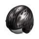 HJC V31 Firo Motorrad Jethelm Mc5 schwarz grau Fire