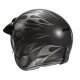 HJC V31 Firo Motorrad Jethelm Mc5 schwarz grau Fire