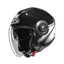 HJC i40N Vision Motorrad Jethelm Mc5 schwarz weiß