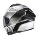 HJC C71 Morix Integralhelm Motorrad weiß schwarz grau