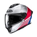 HJC C71 Morix Integralhelm Motorrad weiß rot blau