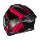 HJC C71 Faber Integralhelm Motorrad rot schwarz