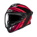 HJC C71 Faber Integralhelm Motorrad rot schwarz