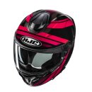 HJC C71 Faber Integralhelm Motorrad rot schwarz