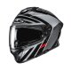 HJC C71 Faber Integralhelm Motorrad grau schwarz