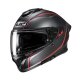 HJC C71 Quez Integralhelm Motorrad mattschwarz rot