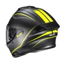 HJC C71 Quez Integralhelm Motorrad mattschwarz neongelb