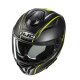 HJC C71 Quez Integralhelm Motorrad mattschwarz neongelb