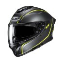 HJC C71 Quez Integralhelm Motorrad mattschwarz neongelb