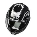 HJC F100 Reff Motorrad Klapphelm Mc21 schwarz weiß...