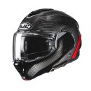 HJC F100 Carbon Stan Klapphelm Mc1 schwarz rot grau