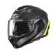 HJC F100 Carbon Stan Klapphelm Mc3H schwarz grau neongelb
