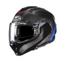 HJC F100 Carbon Stan Klapphelm Mc21 schwarz rot blau