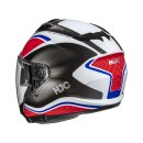 HJC i31 Depe Motorrad Jethelm Mc21 schwarz rot blau