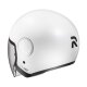 HJC Rpha 40 Rollerhelm Motorrad Uni Pearl White weiß