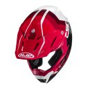 HJC C50 Primal Crosshelm Mc1 rot schwarz weiß