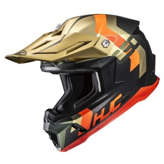 HJC C50 Primal Crosshelm Mc6HSF matt gold orange grün