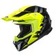 HJC C50 Mirage Motocross-Helm Mc3H neongelb schwarz