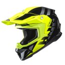 HJC C50 Mirage Motocross-Helm Mc3H neongelb schwarz