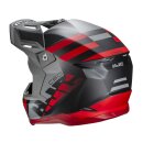 HJC C50 Mirage Motocross-Helm Mc1SF matt grau rot