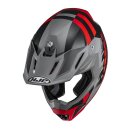 HJC C50 Mirage Motocross-Helm Mc1SF matt grau rot