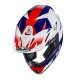 HJC C50 Slide Motocross-Helm Mc21 weiß blau rot