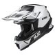 HJC C50 Slide Motocross-Helm Mc10SF mattweiß schwarz