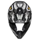 HJC C50 Mecha Beast Crosshelm Mc5SF mattschwarz gold