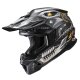 HJC C50 Mecha Beast Crosshelm Mc5SF mattschwarz gold