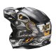 HJC C50 Mecha Beast Crosshelm Mc5SF mattschwarz gold